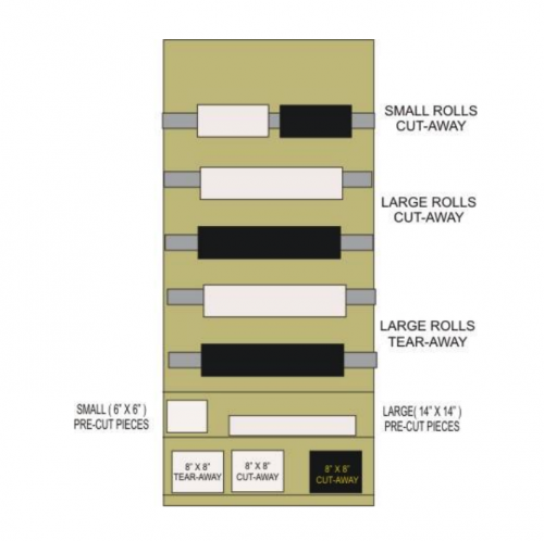 embroidery stabilizer storage guide