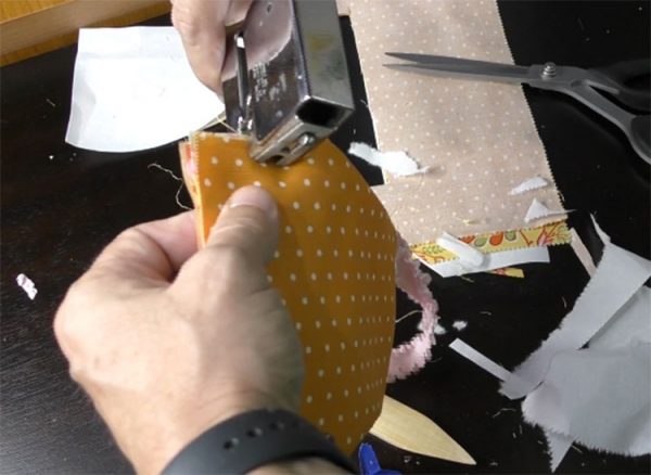 stapling face mask fabric