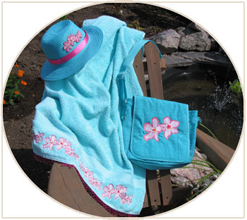 heavenly hibiscus beach set