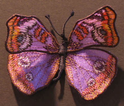 buckeye butterfly sew out