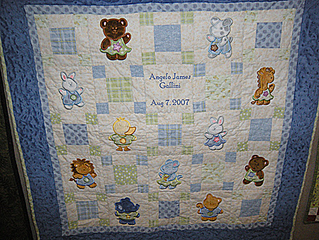 baby cuddle quilt