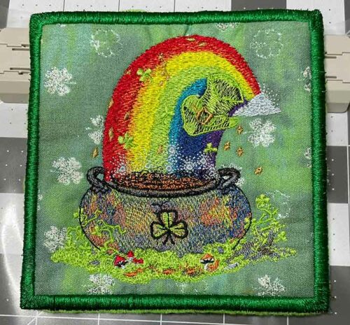 pot of gold coaster