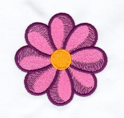 satin blend stitch example