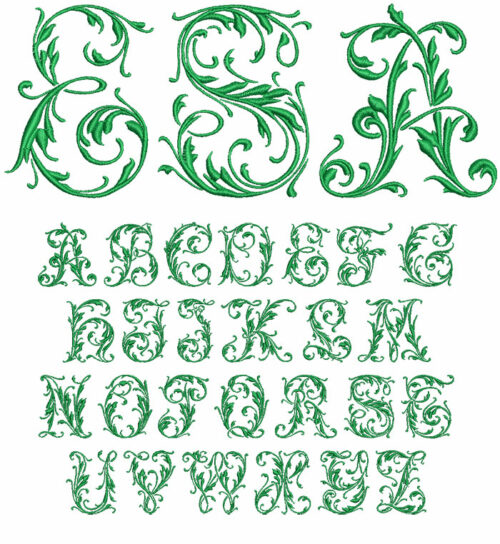 Initial Mono 50mm Font 1