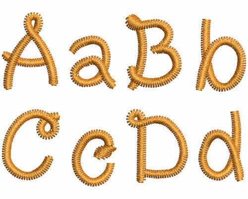 Pasta 15mm Font 2