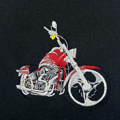 chopper embroidery design