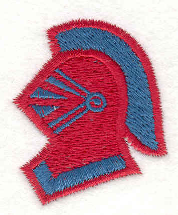 Embroidery Design: Knight 11.89" X 1.59"