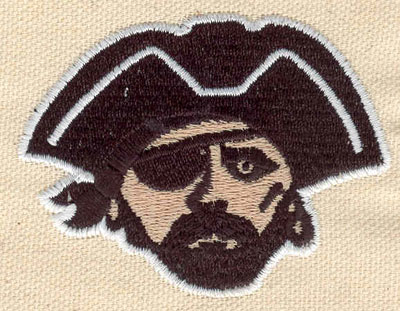 Embroidery Design: Pirate B 2.70w X 2.10h