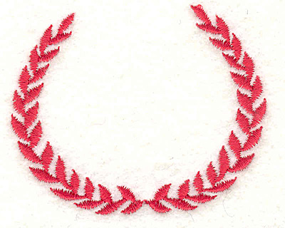 Embroidery Design: Wreath 5 1.93" X 2.41"