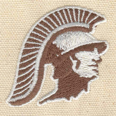 Embroidery Design: Trojan A 2.02w X 1.95h