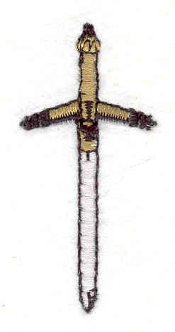 Embroidery Design: Sword 2  2.06" x 0.96"