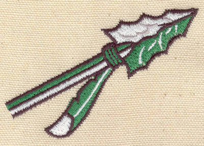 Embroidery Design: Arrow 3.20w X 2.12h