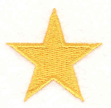 Embroidery Design: Star1.54w X 1.50h