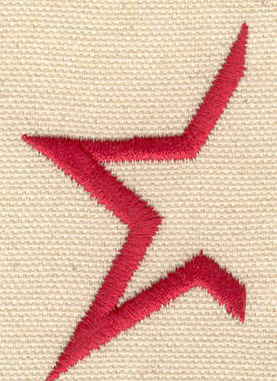 Embroidery Design: Star C 2.31w X 1.45h