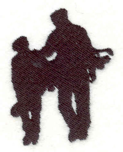 Embroidery Design: Golfers 2.15"w X 1.62"h