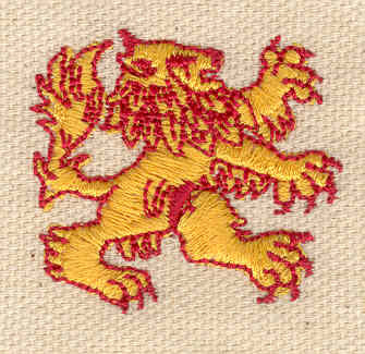 Embroidery Design: Lion 1.40w X 1.30h