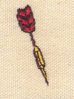 Embroidery Design: Dart 0.55w X 1.50h