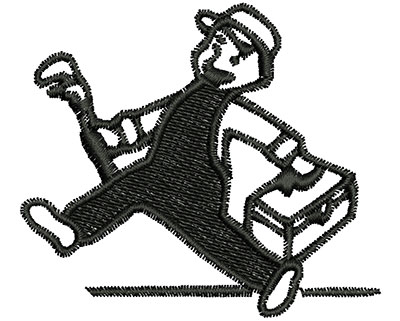 Embroidery Design: Handy Man Cartoon 2.50w X 2.19h