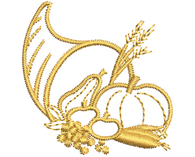 Embroidery Design: Harvest Embellishment  1.49w X 1.49h