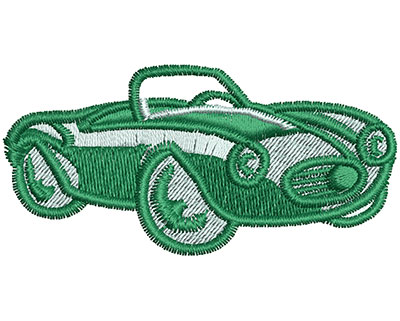 Embroidery Design: Convertible Cartoon 2.41w X 1.17h