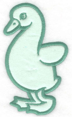 Embroidery Design: Goose applique3.03w X 5.00h