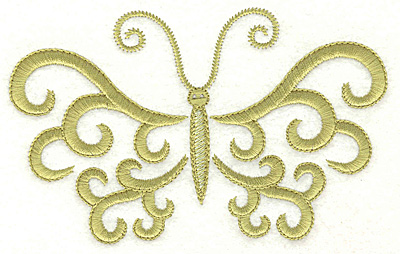 Embroidery Design: Butterfly body 1 large 4.98w X 3.09h