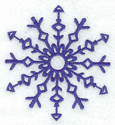 Embroidery Design: Snowflake 9 medium 3.48w X 3.86h