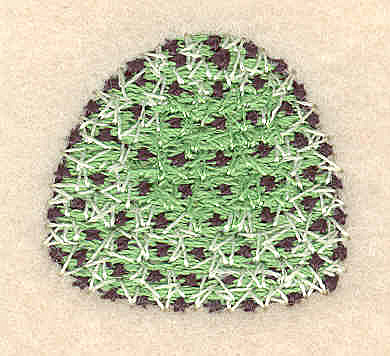 Embroidery Design: Gumdrop0.93"Hx1.03"W