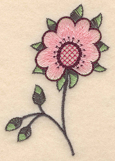 Embroidery Design: Colonial Design 106  3.63" x 2.52"