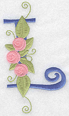 Embroidery Design: L large  3.02w X 5.35h