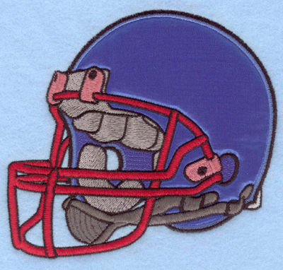 Embroidery Design: Football helmet applique5.60w X 5.00h