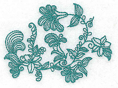 Embroidery Design: Heritage Border 3B 3.47w X 2.56h