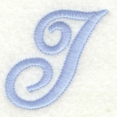 Embroidery Design: I upper case2.06w X 1.97h