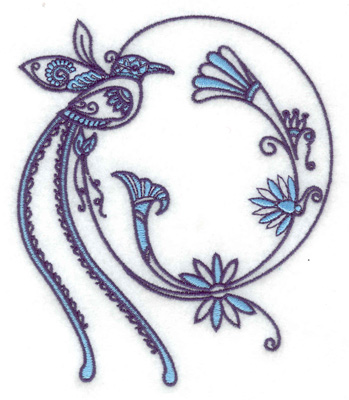 Embroidery Design: Bird C large 4.26w X 4.97h