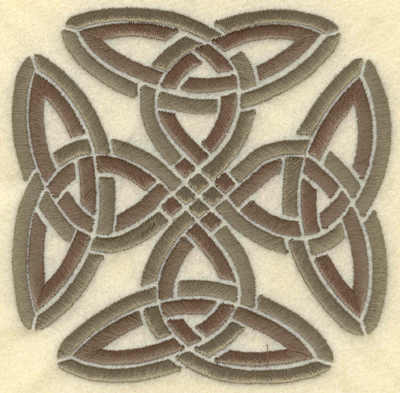 Embroidery Design: Large square cross4.92w X 4.89h