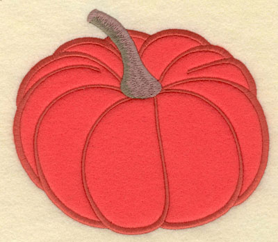 Embroidery Design: Pumpkin Applique Large5.73w X 5.12h