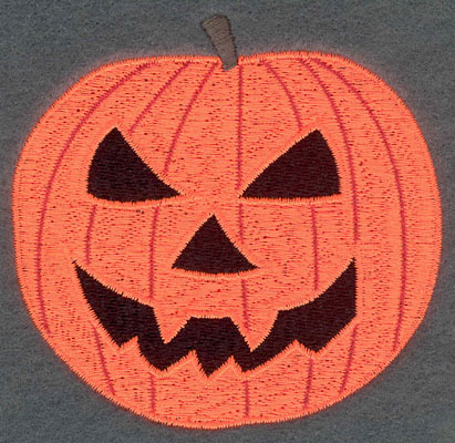 Embroidery Design: Pumpkin Small3.53w X 3.38h