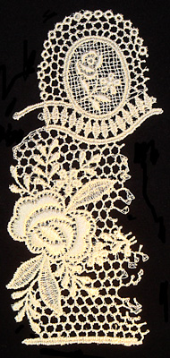 Embroidery Design: Vintage Lace Edition 5 Vol.6 AINL30A  3.29"w X 6.59"h