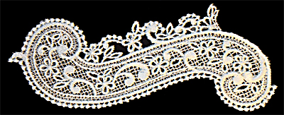 Embroidery Design: Vintage Lace Edition 5 Vol.2 AINL76D  7.57"w X 3.18"h