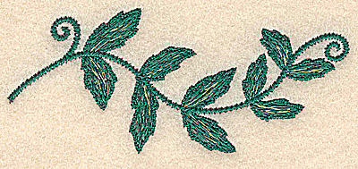 Embroidery Design: Vine small 3.90w X 1.67h