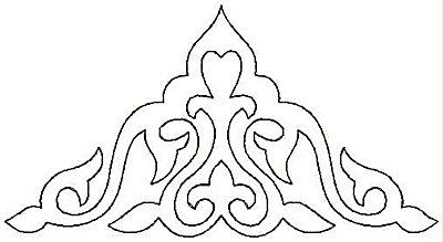 Embroidery Design: Design M small4.99w X 2.68h