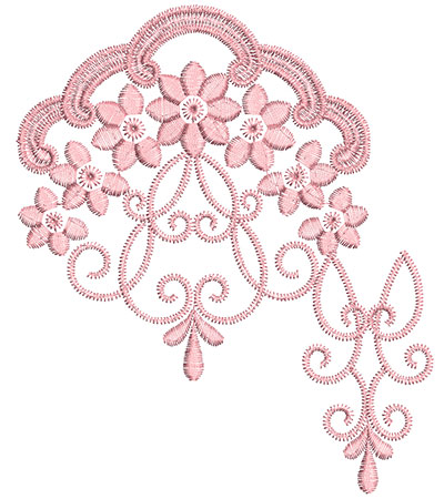 Embroidery Design: Heirloom From The Vault 13 Design 2 5.98w X 5.10h