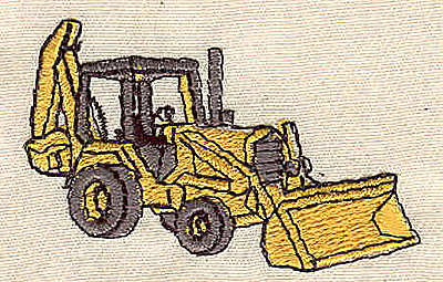 Embroidery Design: Tractor 2.00w X 1.25h