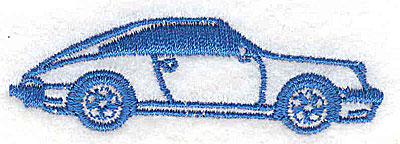 Embroidery Design: Car 2.44w X 0.75h