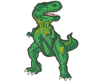 Embroidery Design: Muscular Rex Lg 3.01w X 4.53h