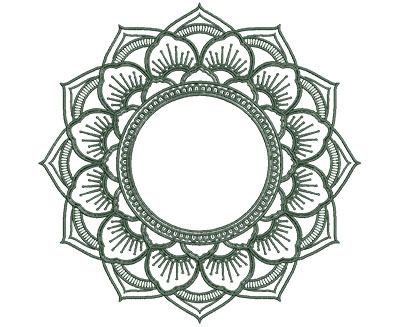 Monogram Mandalas