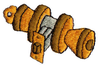 Embroidery Design: Doorknob1.94" x 1.21"