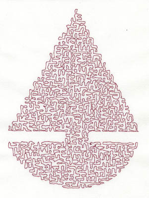 Embroidery Design: Stipple Sail High3.77w X 5.25h