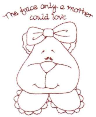 Embroidery Design: Snickerdoodle Cutie Bear3.20" x 3.99"