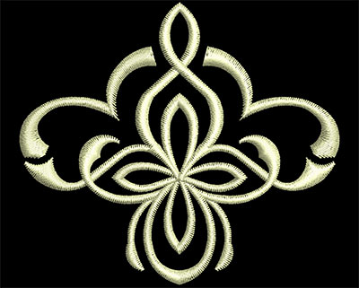 Embroidery Design: Fancy Elements 2 Design 10 2.64w X 2.33h